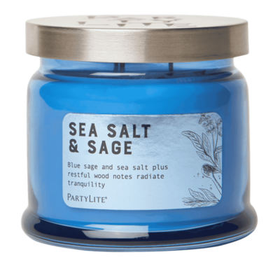 PartyLite | Sea salt & sage 3 knoty 375g