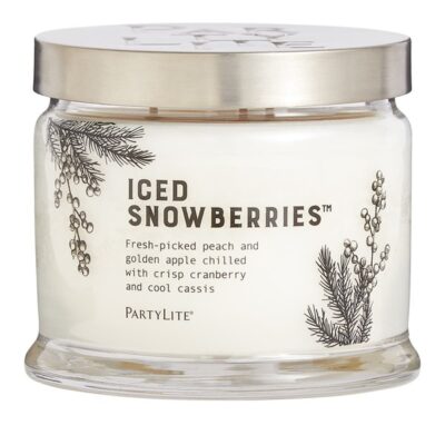 PARTYLITE | VONNÁ  SVÍČKA Snowberries™ Svíčka se 3 knoty