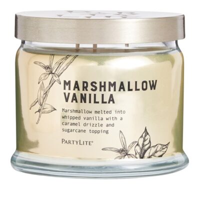 PARTYLITE | VONNÁ SVÍČKA Marshmallow Vanilla Svíčka se 3 knoty