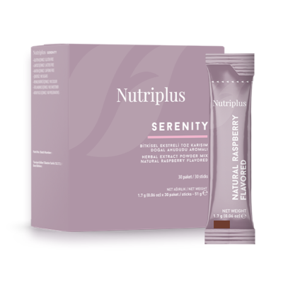 Nutriplus | Serenity čaj s malinovou příchutí 1,7 g x 30 ks