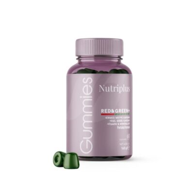 Nutriplus | Red & Green Mix Gummy 60 bonbonů