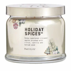 PARTYLITE |Holiday Spices Svíčka se 3 knoty