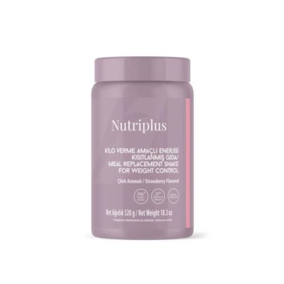 Nutriplus | Koktejl náhrada jídla s jahodovou příchutí 520 g