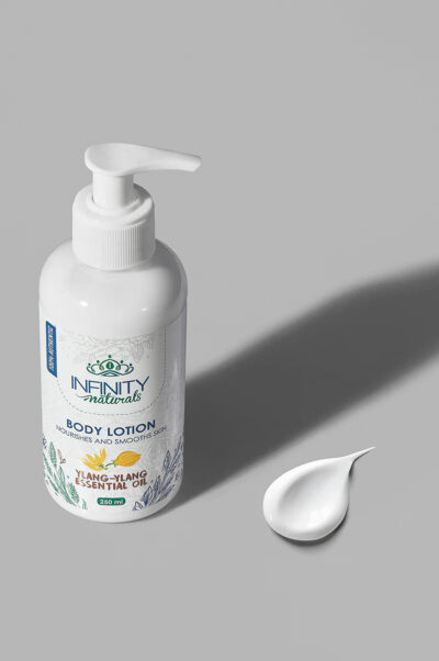 Tělové mléko Infinity Naturals s esenciálním olejem Ylang Ylang – 250 ml - Image 2