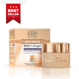 EVA Skin Clinic Gold Collagen noční oční krém 3D efekt