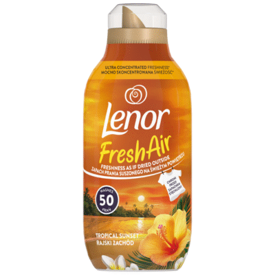 Lenor aviváž 50 pracích dávek Fresh Air Tropical Sunset 700 ml