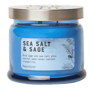 PARTYLITE |  Sea Salt & Sage Svíčka se 3 knoty