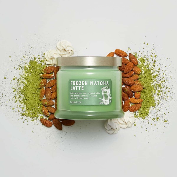 PARTYLITE | Frozen Matcha Latte Svíčka se 3 knoty - Obrázek 2