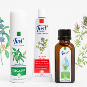 Just | Eucasol 50ml + Tymiánový krém 60 ml + Olej z 31 bylin 50 ml