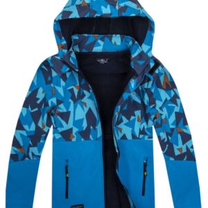 Chlapecká softshellová bunda s fleecem Wolf