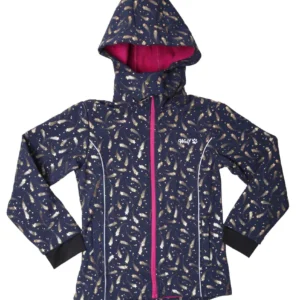 Dívčí softshellová bunda s fleecem Wolf