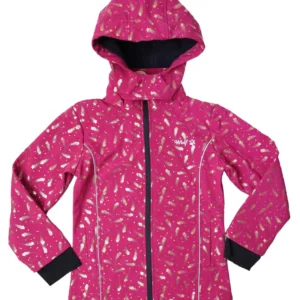 Dívčí softshellová bunda s fleecem Wolf