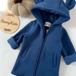 BUNNY KIDS MIKINO-KABÁTEK MEDVÍDEK – JEANS