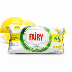 ČISTÍCÍ VLHČENÉ UBROUSKY XXL UNIVERZÁLNÍ FAIRY CITRON BEZ ŠMOUH