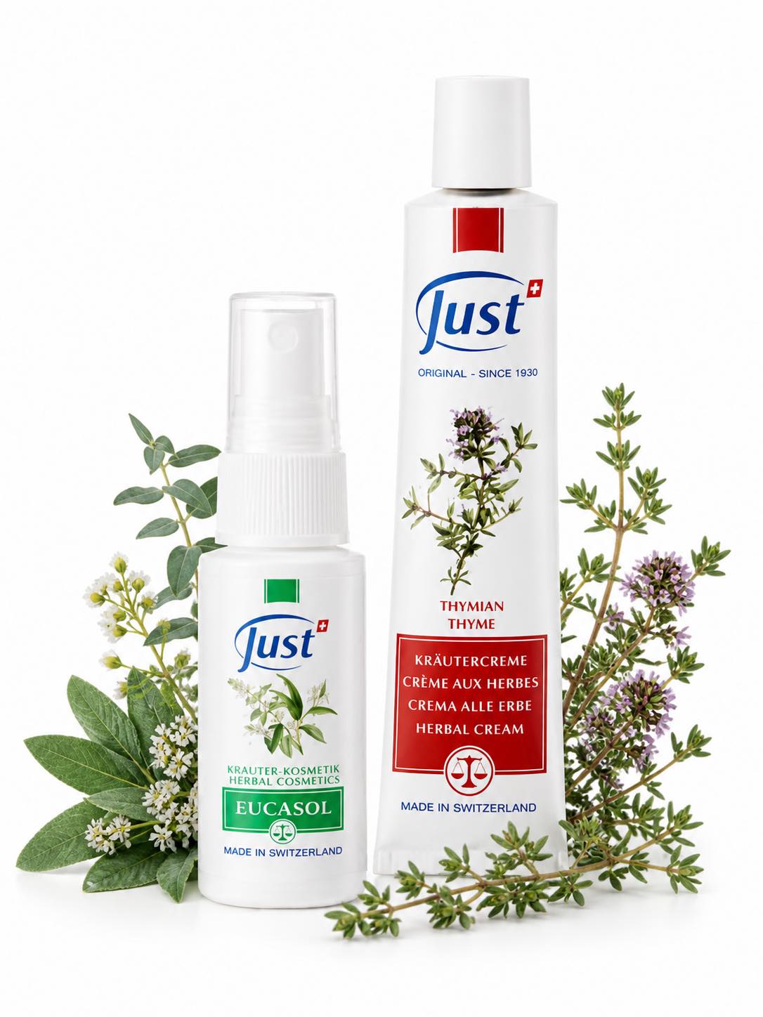 Just | Eucasol 30 ml + Tymiánový krém 30 ml